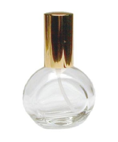 glass perfume bottles. 33 ML Perfume Bottle With Gold
