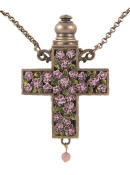 Rose of Sharon Anointing Oil Holder (Lavender)