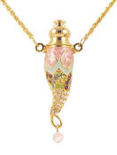 Hidden Treasure Perfume Necklace (Pastel)