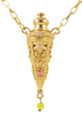 Princess Aromatherapy Necklace (Gold)