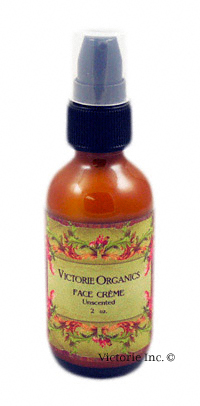 Victorie Organics Face Creme - Copyrighted Photo
